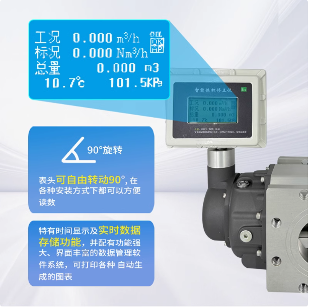 LLQ-80氣體羅茨腰輪流量計
